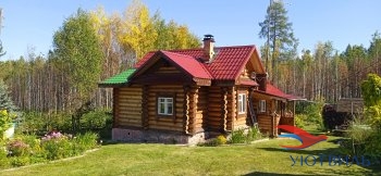 Бревенчатый дом в СНТ Ветеран в Сухой лог - suhojlog.yutvil.ru - фото 1